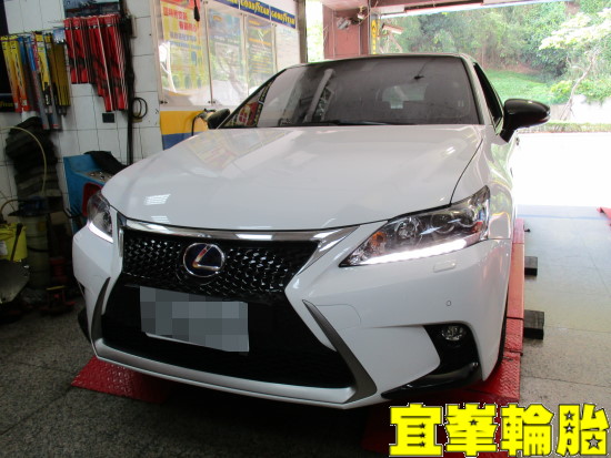 Lexus CT200H ORO W417 盲塞式TPMS極致安裝