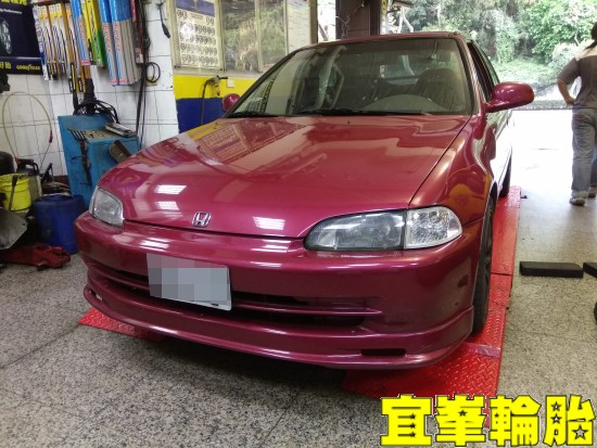 HONDA Civic K6  高速抖動 輪胎應力檢查