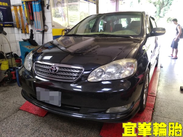 TOYOTA ALTIS SELENIA 5W40 輪胎對調 玻璃升降機更換 高速煞車抖動 碟盤車銷研磨