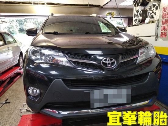 TOYOTA RAV4  W417 盲塞式TPMS極致安裝 自備機油保養