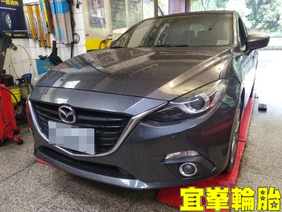 MAZDA All-new Mazda3 SELENIA 5W30 輪胎對調 GS Q85 95D23L 怠速啟停專用電瓶