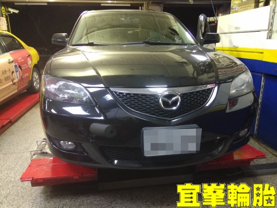MAZDA3 馬3 3D四輪定位