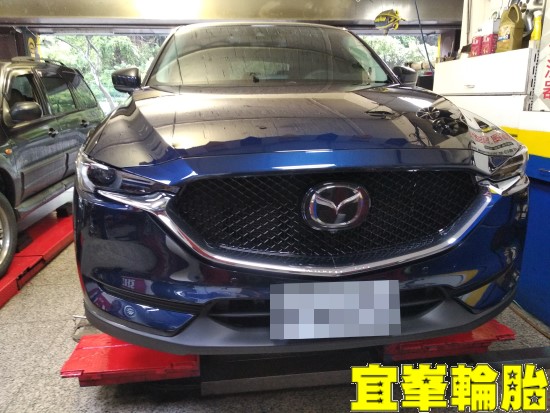 MAZDA CX-5 ORO W418-OE 螢幕安裝 極致胎圈平衡 3D四輪定位