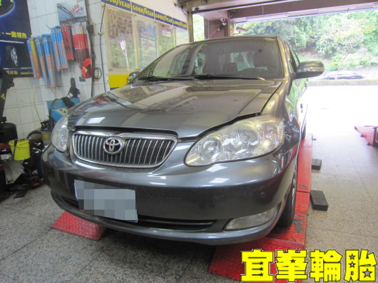 TOYOTA ALTIS Continental ContiEcoContact 5 CEC5 195/55/16 胎圈最佳化平衡 3D四輪定位