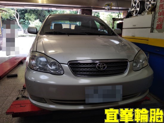 TOYOTA ALTIS Goodyear EfficientGrip Performance  205/50/16 3D四輪定位