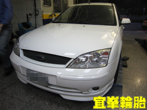 MONDEO RS 輪胎對調