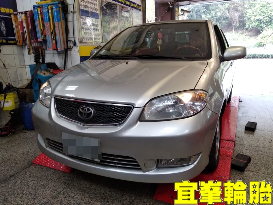 TOYOTA VIOS 後輪煞車異音
