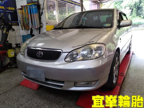 TOYOTA ALTIS SELENIA 10W40 輪胎對調