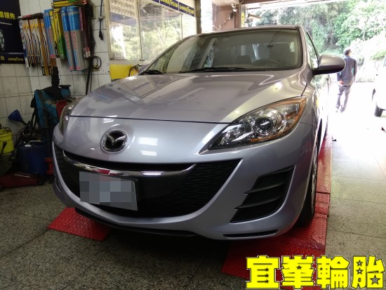 MAZDA 3 馬3 底盤異音 原廠避震器總成   GRO 50% 水箱精 四輪定位
