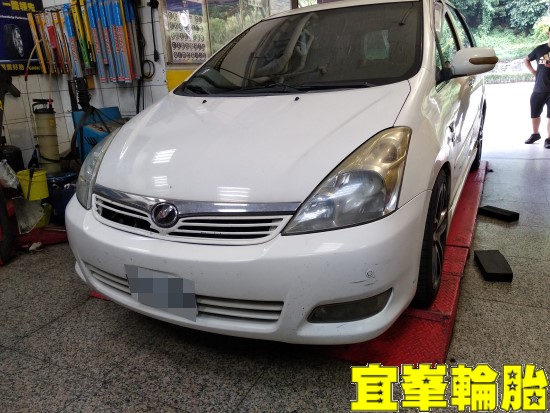 TOYOTA WISH 高速煞車抖動 碟盤車銷研磨