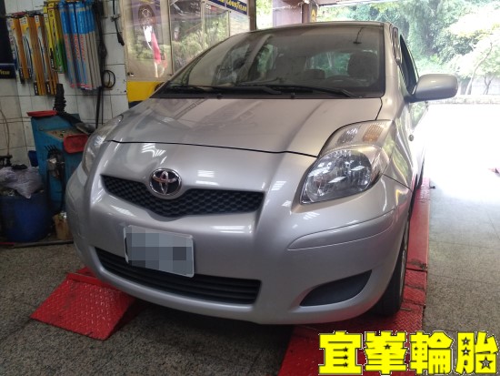 TOYOTA YARIS ORO W410-A TPMS極致安裝 胎圈最佳化平衡