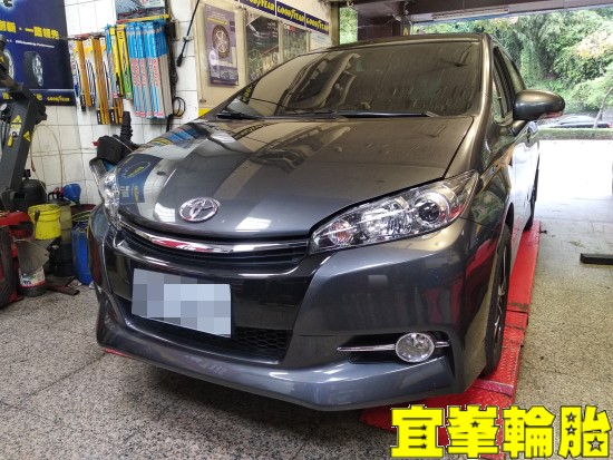TOYOTA WISH SELENIA 5W40  輪胎對調 GRO 50% 水箱精