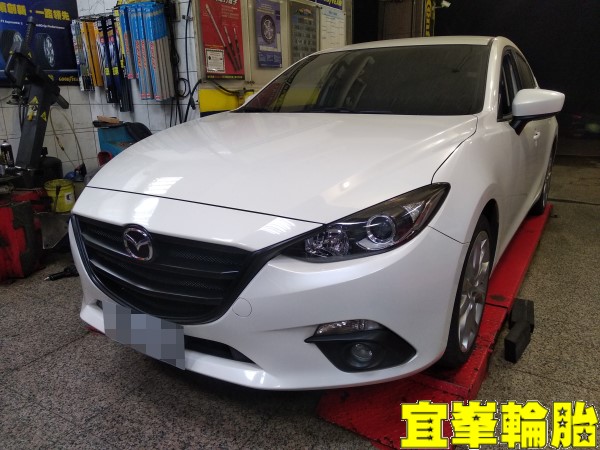 Mazda All-new Mazda3 Ravenol VSE 0W20 輪胎對調