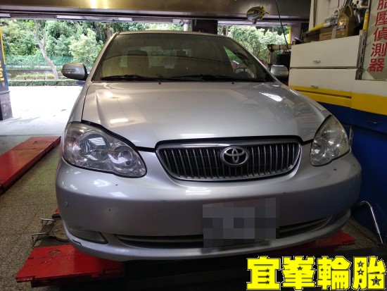 TOYOTA ALTIS SELENIA 5W40 BOHENG陶瓷競技後來令極致安裝 Goodyear AssuranceTripleMax2 205/55/16 3D四輪定位