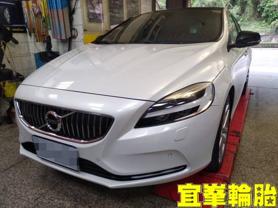 Volvo V40 T5 輪胎對調 極致胎圈平衡