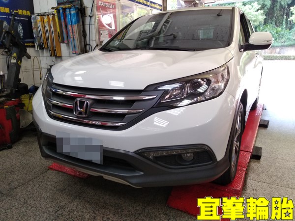 HONDA CR-V SELENIA 5W30 輪胎對調 福士車室活性碳空氣濾網