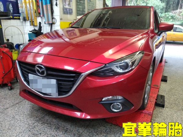 MAZDA All-new Mazda3 自備鋁圈更換