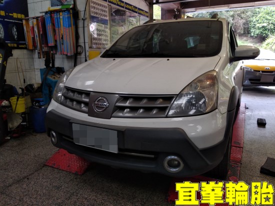 NISSAN LIVINA SELENIA 5W40 SWD D III Goodyear Assurance TripleMax 185/65/15 3D四輪定位