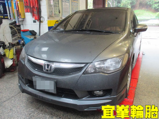 HONDA CIVIC 8 喜美八代 自備機油跟換  AMARON 55B24LS