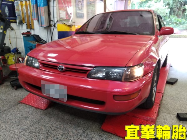 TOYOTA COROLLA SELENIA 5W40 TUTELA TOP 4/S 煞車油脈衝式更換 輪胎對調