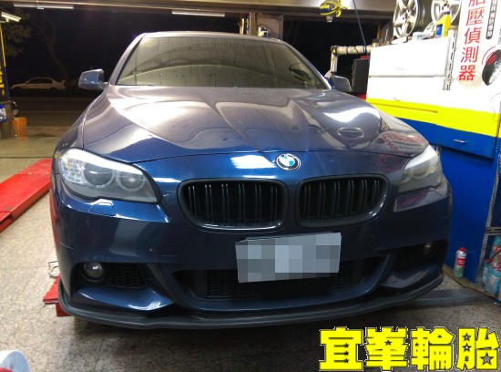 BMW 528I F10 ContiPremiumContact™ 5 CPC5 225/55/17 3D四輪定位