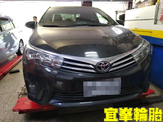 TOYOTA ALTIS SELENIA 5W30 PAGID陶瓷前來令片極致安裝