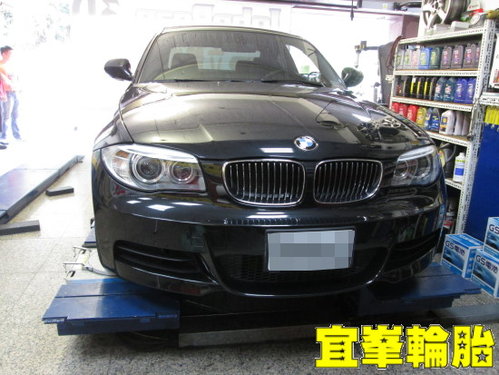 BMW 135I E82 3D四輪定位