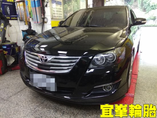 TOYOTA CAMRY 高速抖動 輪胎應力測量