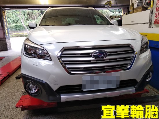Subaru Outback BOHENG陶瓷競技前來令 BOHENG前劃線碟盤更換