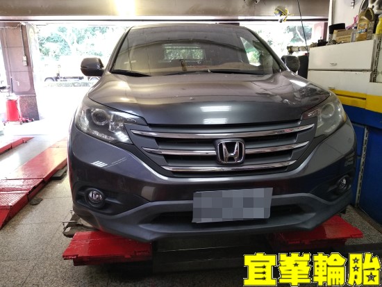 HONDA CR-V 美國固鉑Cooper Evolution CTT 225/65/17 3D四輪定位