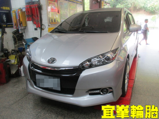 TOYOTA WISH 煞車異音 BENDIX MKT 鈦條紋來令片  極致安裝
