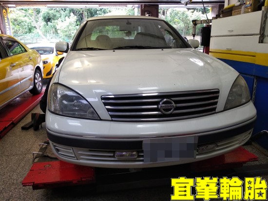 NISSAN SENTRA M1 底盤異音 YKYB前後避震器總成更換 Yokohama AE01F 185/65/14 3D四輪定位