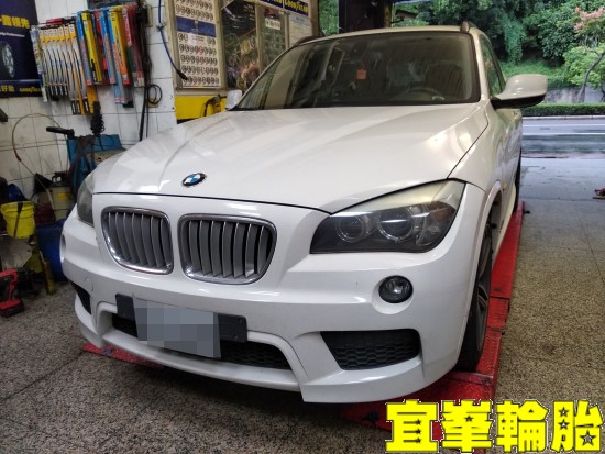 BMW X1 E84 高速煞車抖動 碟盤車銷研磨