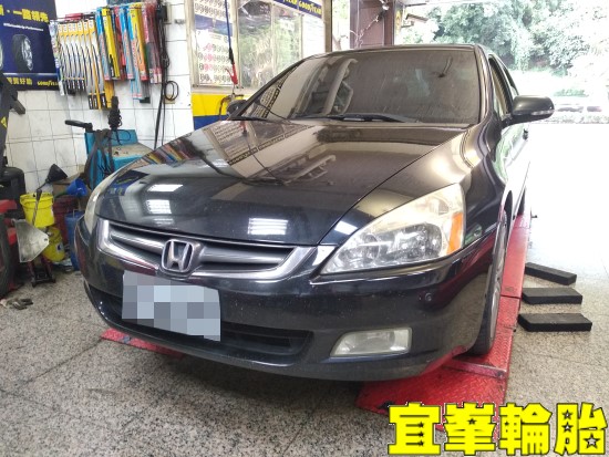 Honda Accord 七代 Goodyear ASYM-3 F1 Asymmetric-3 225/45/17 胎圈最佳化平衡 3D四輪定位