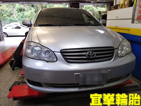 TOYOTA ALTIS SELENIA 5W50  SWD IV ATF 輪胎對調