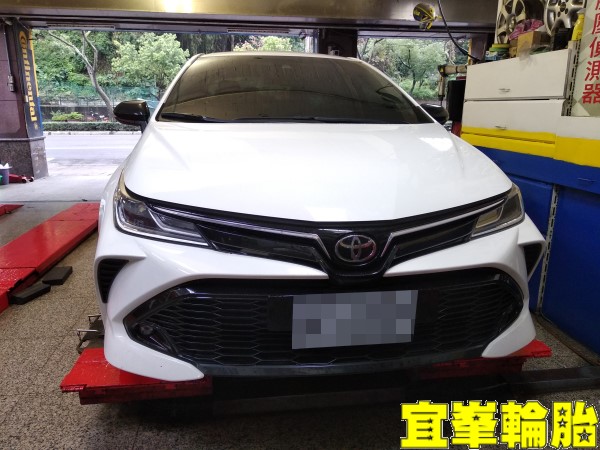 Toyota Corolla Altis GR SPORT Ravenol VSE 0W20 SUNOCO CVT ATF Michelin PilotSport 4 225/45/17 3D四輪定位