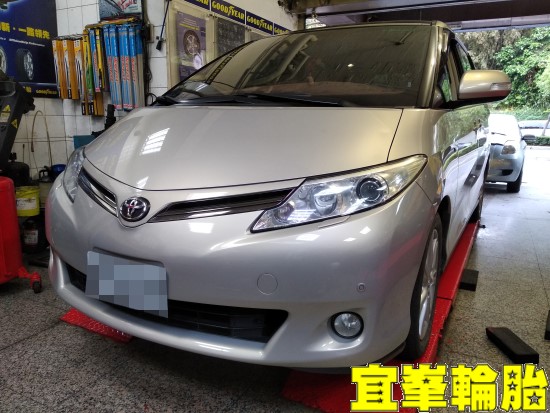 TOYOTA PREVIA SELENIA 5W40  輪胎對調  BOHENG陶瓷競技後來令 極致安裝