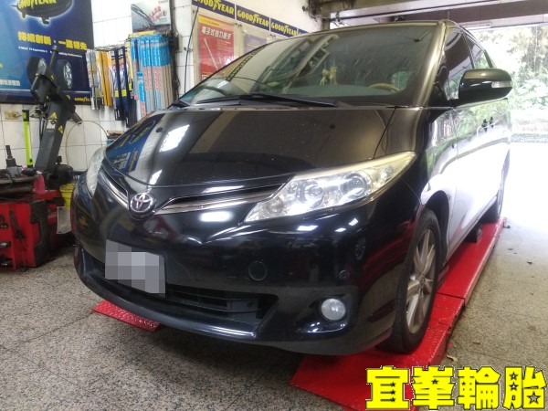 TOYOTA PREVIA  Pirelli Cinturato P7(P7C2) 防穿刺 215/55/17 3D四輪定位 煞車抖動 碟盤車銷研磨