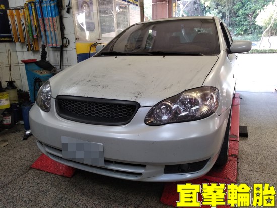 TOYOTA ALTIS SELENIA 10W40 輪胎對調