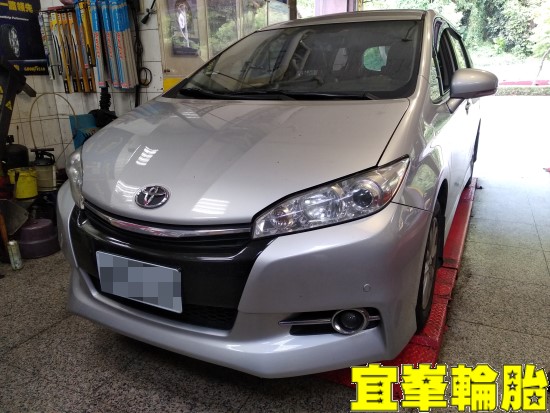 TOYOTA WISH SELENIA 5W40 輪胎對調