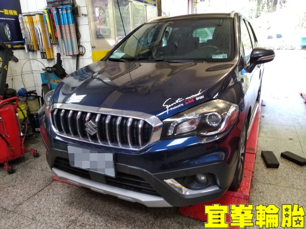 Suzuki SX4 Crossover  SELENIA 5W30 輪胎對調 TUTELA TOP 4/S 煞車油脈衝式更換