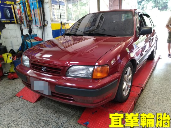 Toyota Tercel 後輪軸承更換