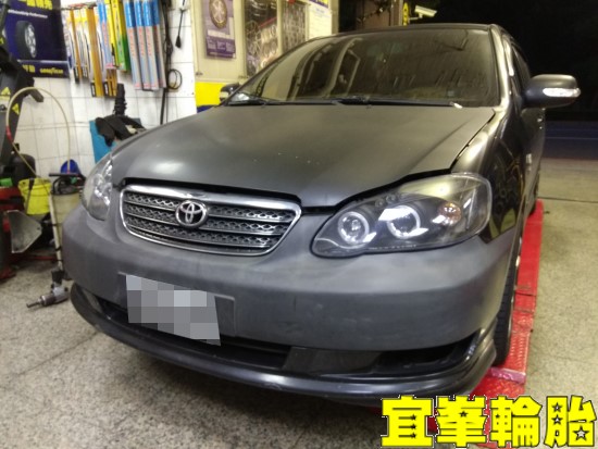 TOYOTA ALTIS SELENIA 10W40 輪胎對調