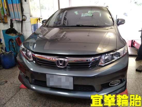 HONDA CIVIC 9代 KYB 黑筒避震器安裝 3D四輪定位 SWD JAKO ATF TUTELA TOP 4/S 煞車油脈衝式更換 GRO 50%水箱精