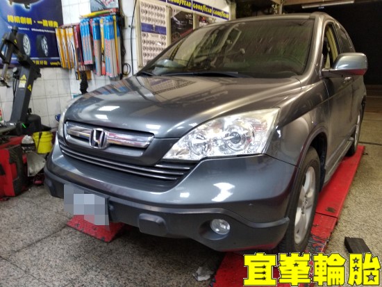 HONDA CR-V Continental ContiCrossContact  LX-2 225/65/17 3D四輪定位