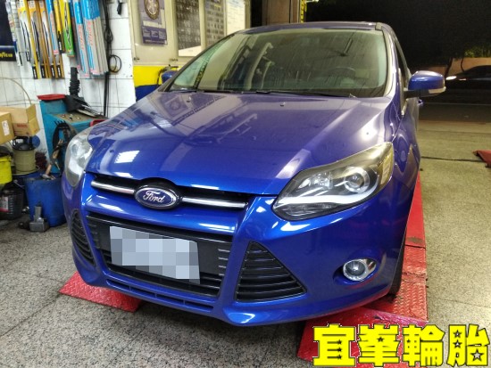 THE ALL-NEW FOCUS Goodyear ASYM-5 F1 Asymmetric-5 215/45/17 3D四輪定位
