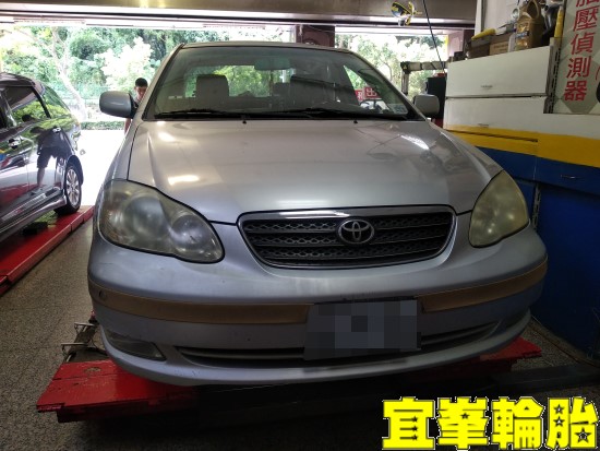 TOYOTA ALTIS SELENIA 10W40 TUTELA TOP 4/S 煞車油脈衝式更換 南港RX-615 195/60/15 3D四輪定位