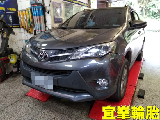 TOYOTA RAV4 Cooper Evolution CTT 225/65/17 胎圈最佳化平衡 3D四輪定位