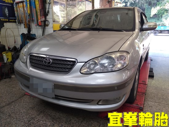 TOYOTA ALTIS 底盤異音 Y-KYB 全車避震器跟換 3D四輪定位