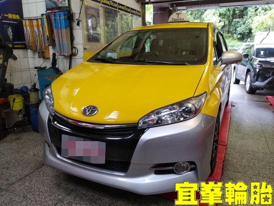 TOYOTA WISH 行駛偏向 三角架強化鐵套更換 3D四輪定位